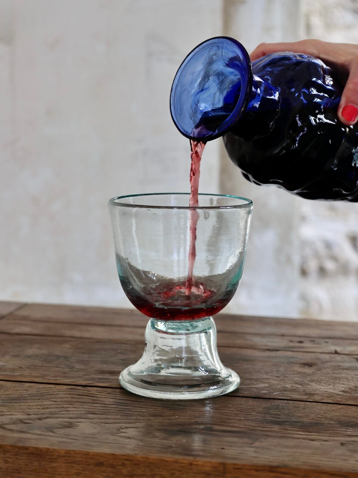 la-soufflerie-calice-transparent-mouth-blown-recycled-glass