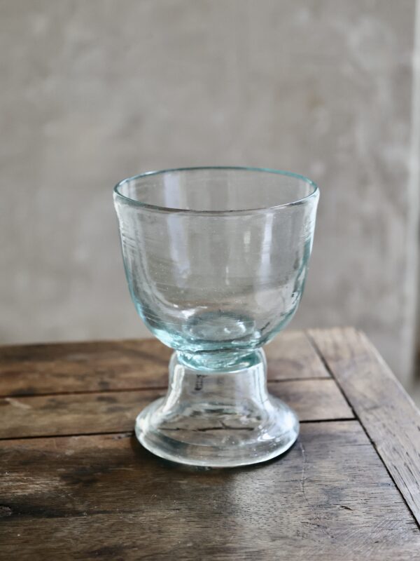 la-soufflerie-calice-transparent-mouth-blown-recycled-glass