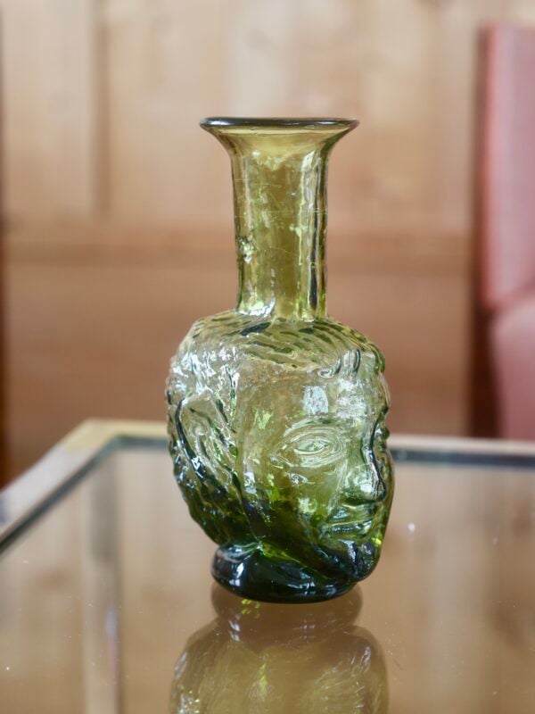 la-soufflerie-vase-tete-olive-face-shaped-vase-mouth-blown-recycled-glass