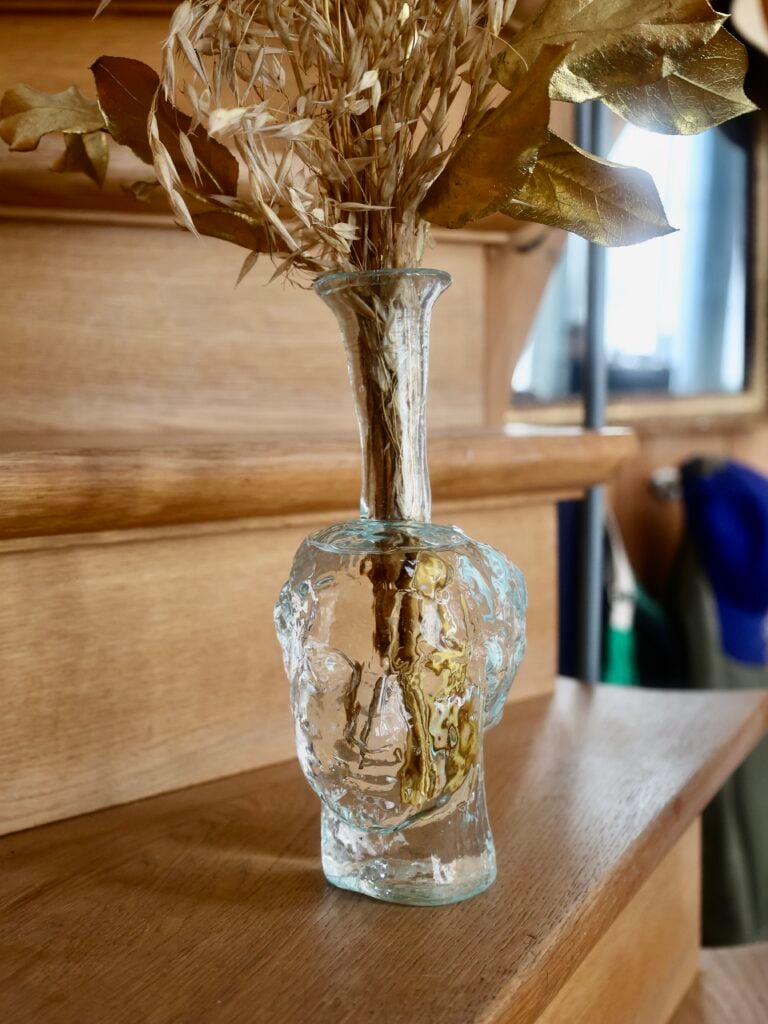 roma-transparent-face-vase-carafe-mouth-blown-recycled-glass