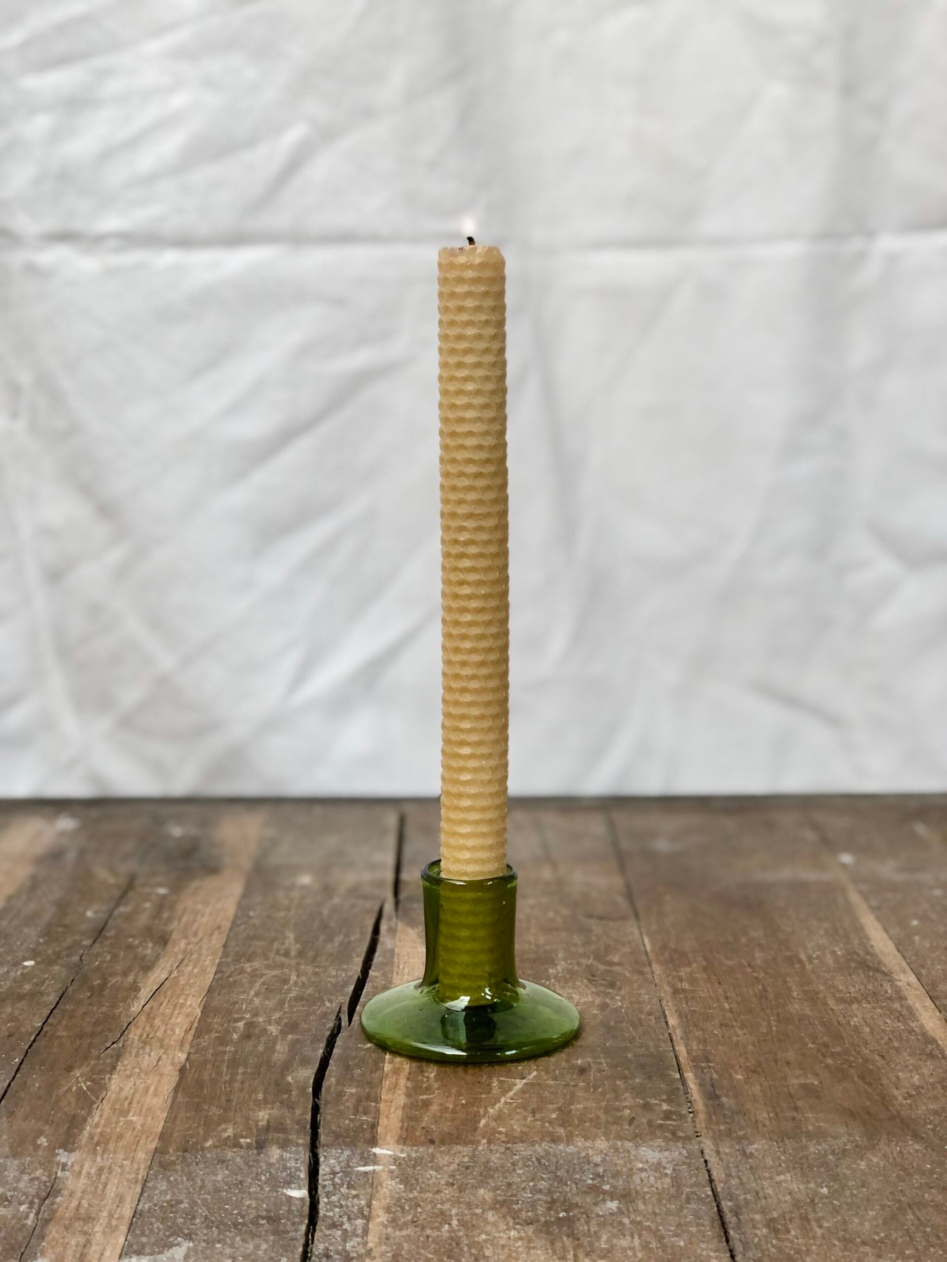 la-soufflerie-porte-bougie-olive-candle-holder-mouth-blown-recycled-glass