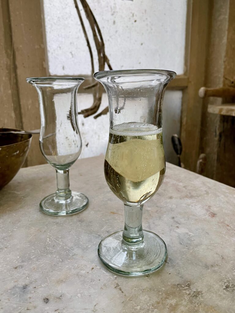 la-soufflerie-tulip-champagne-glasses-transparent-recycled-glass