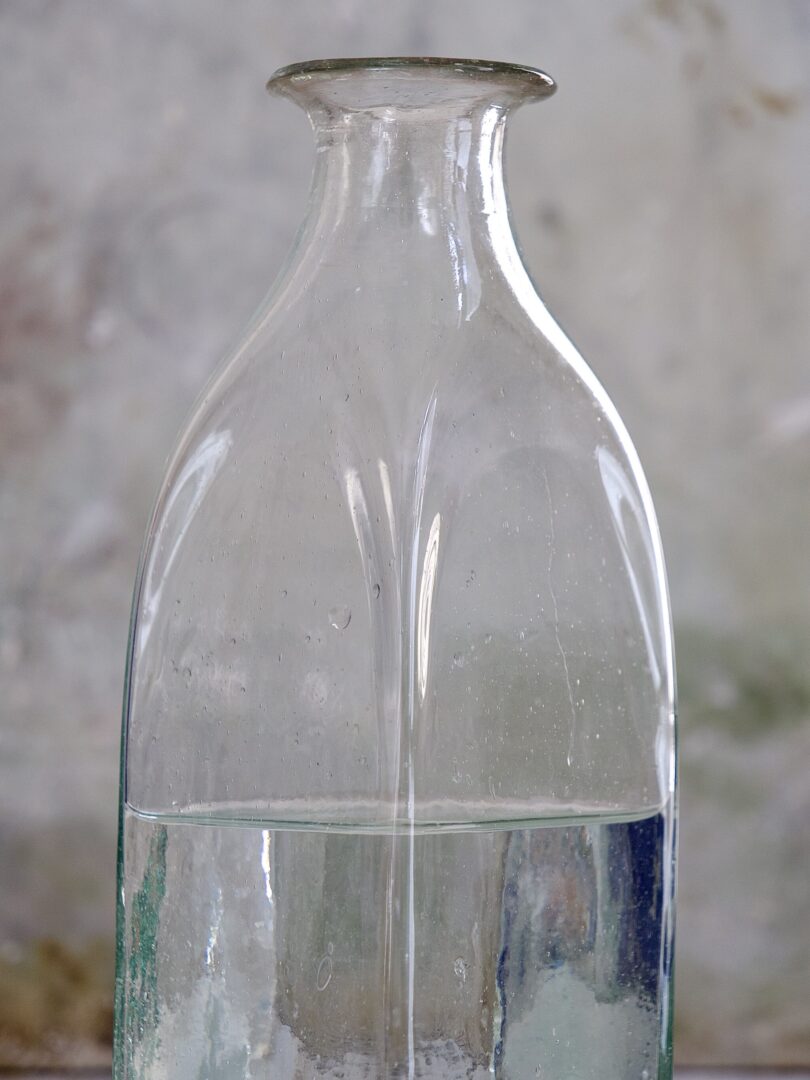 Fait main en verre recyclé
