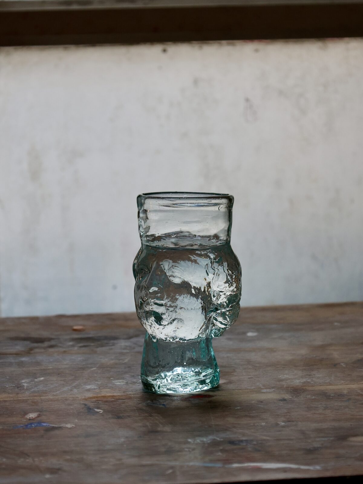 la-soufflerie-angelo-glass-transparent-heads-face-glasses-drinkware-tumblers-water-glasses