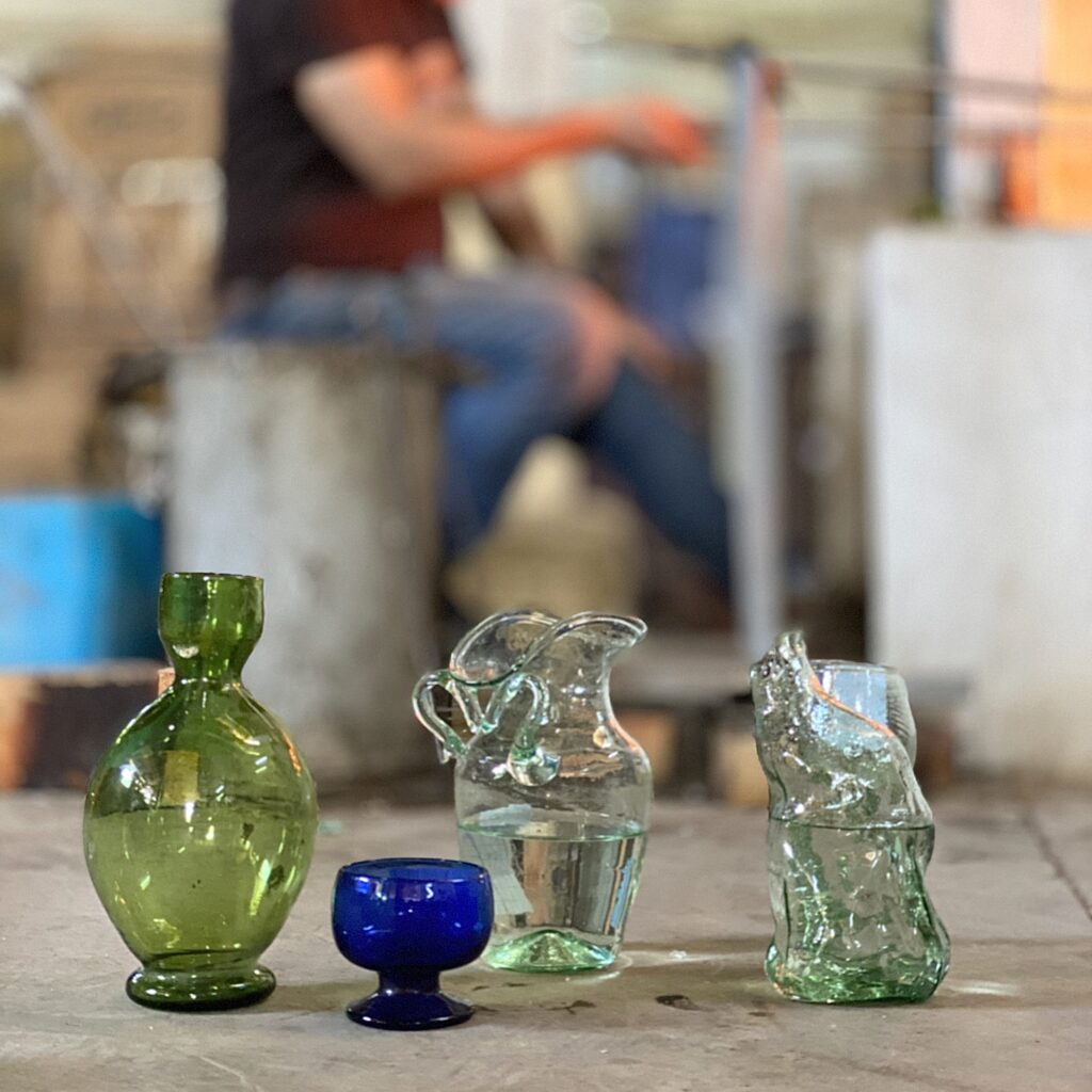 la-soufflerie-association-glass-blowing-mouth-blown-recycled-glass