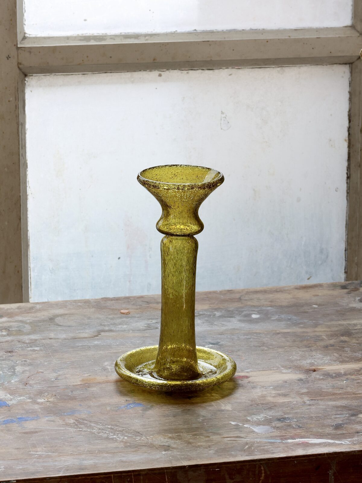la-soufflerie-porta-candele-miel-bulles-bougies-porte-bougies-souffle-bouche-verre-recyclé