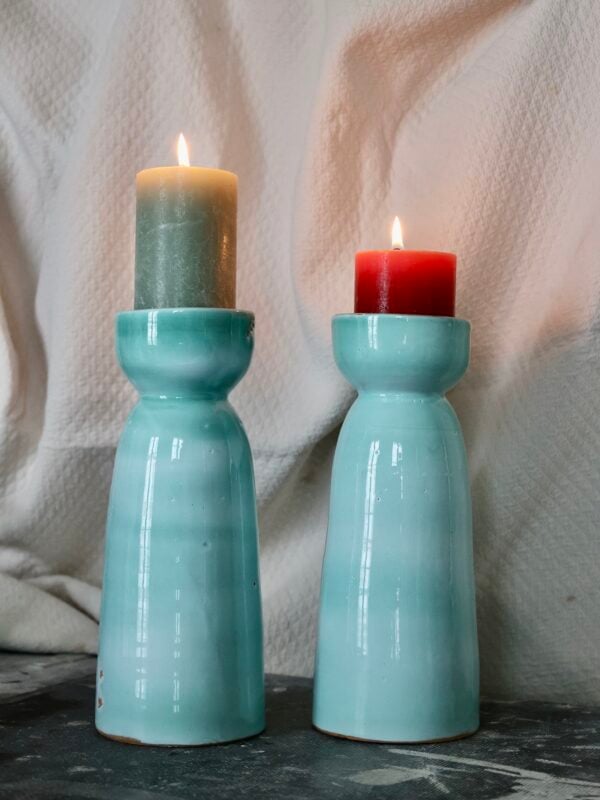 pilier-turquoise-handmade-terracotta