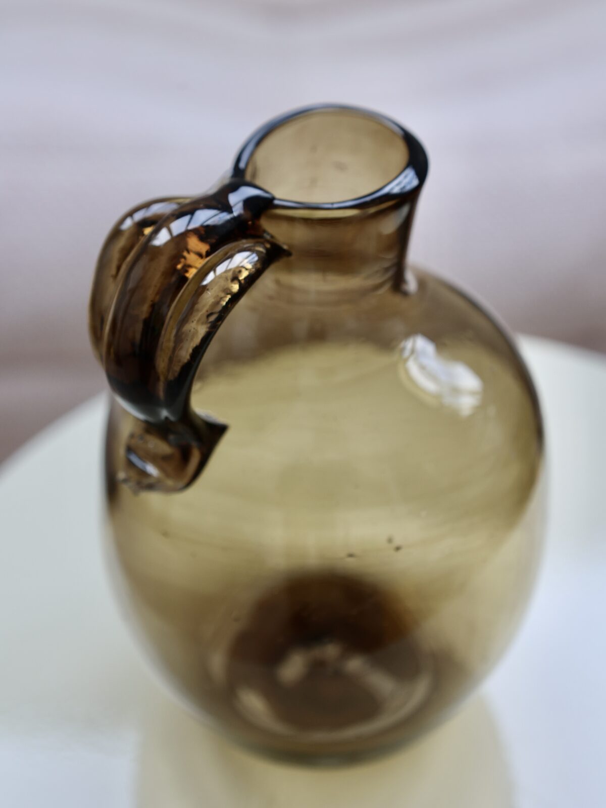 Carafon Fumé mouth-blown by La Soufflerie